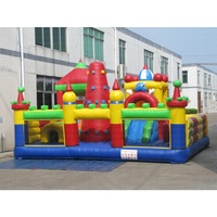 Trampoline gonflable en PVC ISPORT IST0925 pour usage commercial en extérieur avec souffleur