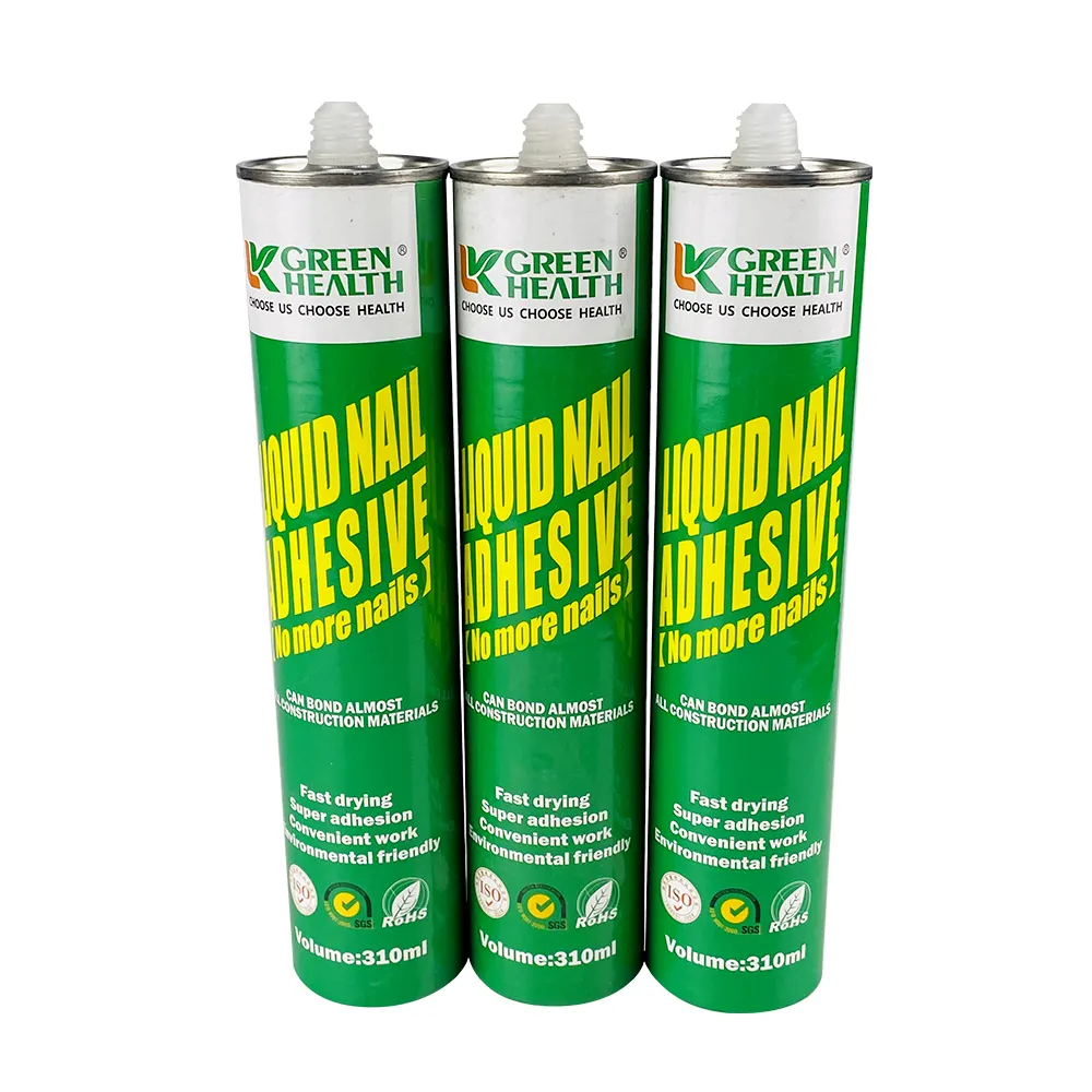 Mastic sans clou d'usine de produits chimiques pour l'adhésif de Construction d'accessoires de collage de mur en béton