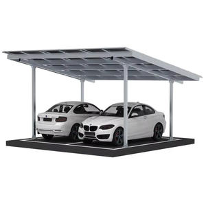 Structures de support de carport solaire au sol Système PV monté pour carport de voiture Système de montage solaire <span class=keywords><strong>Parking</strong></span> pour voiture - Product Image 5