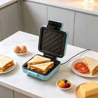 Nouvelle Gaufrier Électrique Portable Automatique Antiadhésive de 4 Pouces avec Plaques à Gaufres pour Usage Domestique 2026