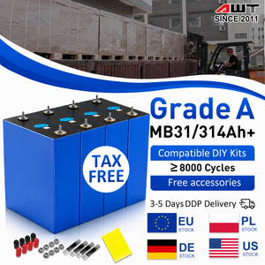 Batterie de stockage d'énergie Hithium 280AH 10000 cycles, cellule LiFePO4 3.2v 314ah, batteries lithium-ion prismatiques, batterie LiFePO4 280Ah - Product Image 1