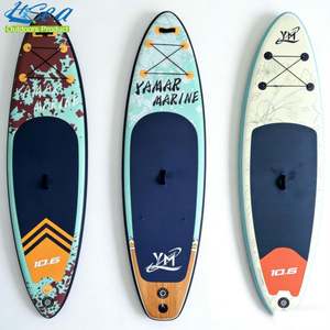 Hisea Top Custom China Maker, <span class=keywords><strong>planche</strong></span> de <span class=keywords><strong>wakeboard</strong></span> gonflable de 10 pieds, pompe et accessoires inclus pour les parents - Product Image 5