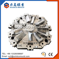 Factory Customization SOLIDCO Brand P20/718 Steel Plastic Fan Blade Mold for Engine Cooling Radiator Injection Mold