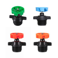 Arroseur à roue libre en plastique, outils d'irrigation atomisée pour jardin, arroseur d'irrigation agricole, arroseur d'herbe pour l'aménagement paysager