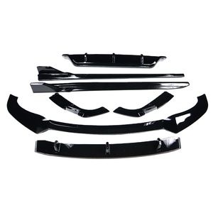 Kit de carrosserie complet en ABS noir brillant de style B pour <span class=keywords><strong>BMW</strong></span> G06 <span class=keywords><strong>X6</strong></span> Series <span class=keywords><strong>2019</strong></span> + - Product Image 1