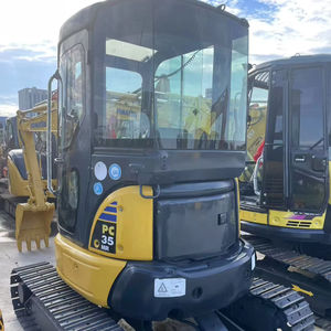 Mini-excavatrice sur chenilles d'occasion Komatsu PC35MR 3,5 tonnes avec moteur, boîte de vitesses et pompe – Modèle 2021 – Économique - Product Image 3