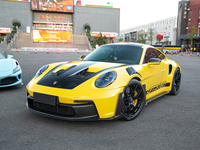 Porsche 992 GT3 RS OEM Style jupe latérale couteau à vent Kit de carrosserie en Fiber de carbone sèche accessoires automobiles pour Porsche 911 GT3 RS