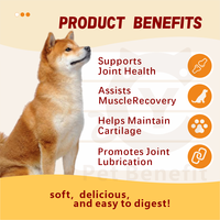 Complément alimentaire pour les articulations des chiens, sous forme de comprimés à mâcher, avec glucosamine, chondroïtine, MSM - Absorption rapide pour toutes les races, personnalisable OEM/ODM