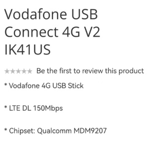 Clé USB LTE Alcatel IK41US NA |   Modem USB 4G LTE avec bande 4G : B2/4/5/7/12/13/71 pour Alcatel 1K41US - Product Image 2