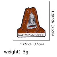 Broche émaillée drôle avec citations sur le thème des singes, épingles de revers, badges pour chapeaux, sacs à dos, vêtements, accessoires, bijoux animaux, cadeau pour amis
