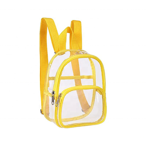 Stade robuste personnalisé approuvé étanche pour femmes Sac à dos Sacs Transparent clair PVC Sac à dos pour l'école - Product Image 5