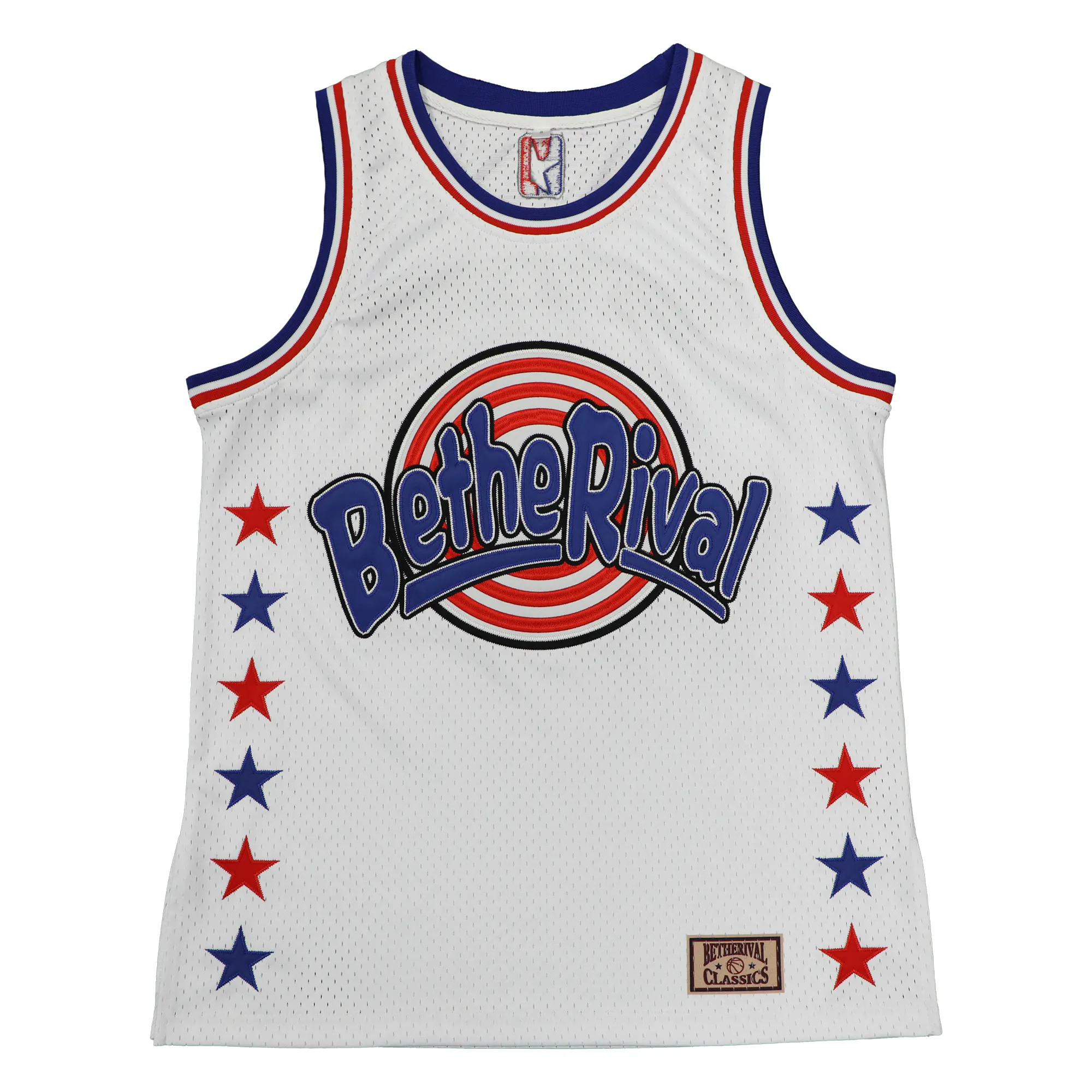 Chaleco de baloncesto vintage bordado de malla transpirable de secado rápido al por mayor camisetas de baloncesto en blanco camisetas de baloncesto de diseño personalizado