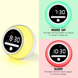 Réveil pour enfants <span class=keywords><strong>Ok</strong></span> to Wake Clock avec veilleuse, minuterie de sieste, horloge d'entraînement au sommeil pour les tout-petits et les enfants - Product Image 5