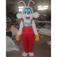 Costume de mascotte Roger Rabbit Funtoys Cosplay Noël Halloween Carnaval pour adulte