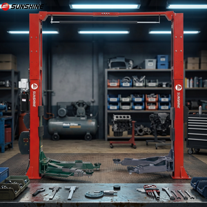 SUNSHINE Pont élévateur automobile 5,5 tonnes à deux colonnes, vérin hydraulique double, équipement de <span class=keywords><strong>garage</strong></span> robuste pour <span class=keywords><strong>service</strong></span> de véhicules - Product Image 4