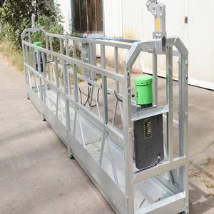 Plataforma Suspendida <span class=keywords><strong>de</strong></span> Aleación <span class=keywords><strong>de</strong></span> Aluminio Moderna Serie ZLP para <span class=keywords><strong>Limpieza</strong></span> <span class=keywords><strong>de</strong></span> Cristales, Elevador <span class=keywords><strong>de</strong></span> <span class=keywords><strong>Fachadas</strong></span> <span class=keywords><strong>de</strong></span> Edificios con <span class=keywords><strong>Altura</strong></span> Máxima <span class=keywords><strong>de</strong></span> 200 m - Product Image 3