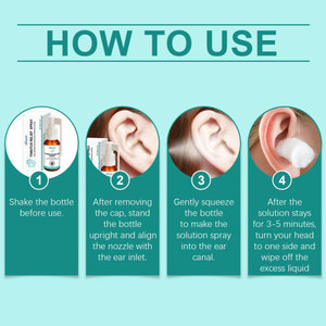 Ximonth cura dell'orecchio indietro di trattamento delicato ogni giorno Spray per le orecchie scomode - Product Image 5