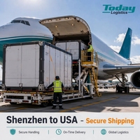 Mejor Precio en Envío Aéreo DDP a EE. UU., Agente de Envío a Amazon FBA, Envío Aéreo Exprés Profesional, Servicio de Respuesta Rápida en 48H, China