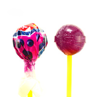 Bonbons ronds durs aux saveurs de fruits, halal, prix d'usine, importés de Chine, pour confiserie et en-cas