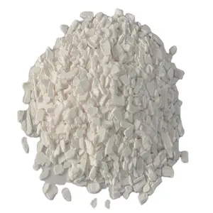 Trung Quốc cung cấp công nghiệp lớp trắng mảnh hoặc hạt gói 25kg túi Canxi clorua 74% 77%