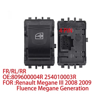Interrupteur de commande de lève-vitre électrique haute performance Q LHD 809610009R 809600004R 254010003R pour Renault <span class=keywords><strong>Megane</strong></span> 11 2008 2009 - Product Image 3