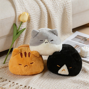 Almohada de Gato Acogedora, Muñeco de Peluche de Algodón PP para Dormir, Regalo de Cumpleaños para Niños y Adultos, Adorable Juguete de Peluche - Product Image 1