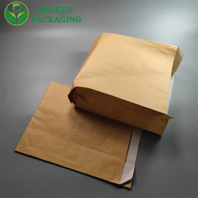 Food Bag Chicken Paper Bag For Food Packaging Pp Laminated Kraft Paper Bags