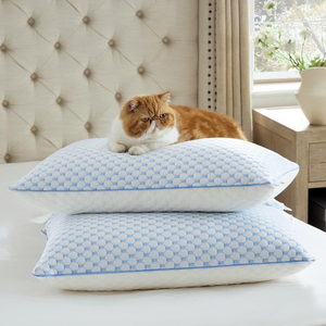 <span class=keywords><strong>Cuscini</strong></span> Regolabili Rinfrescanti <span class=keywords><strong>per</strong></span> <span class=keywords><strong>Dormire</strong></span>, <span class=keywords><strong>Cuscini</strong></span> King Size <span class=keywords><strong>in</strong></span> <span class=keywords><strong>Memory</strong></span> Foam Sminuzzato, Rivestimento di Lusso <span class=keywords><strong>in</strong></span> Rayon Derivato dal Bambù - Product Image 3