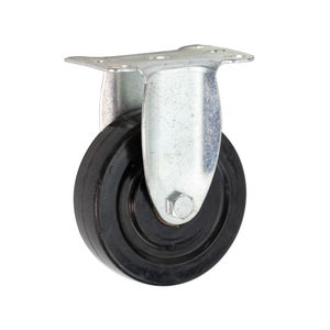 2,5 Zoll/3 Zoll/4 Zoll/5 Zoll mittelschwerer verzinkter Rahmen Anti statische Gummi rolle Doppel lager rolle - Product Image 4