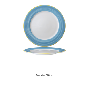 จานแบน Calypso Celeste ขนาด 31.6 ซม. รุ่น Corona - Product Image 3