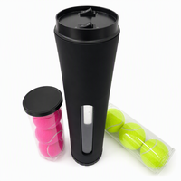 Bouteille d'eau portable en plastique écologique rechargeable et durable avec écran numérique LED et lumière, pour une autonomie d'une semaine entière (vente en gros)