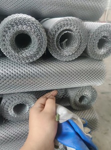 Panneau de treillis métallique noir et galvanisé de haute qualité, panneau de métal expansé de haute qualité - Product Image 3