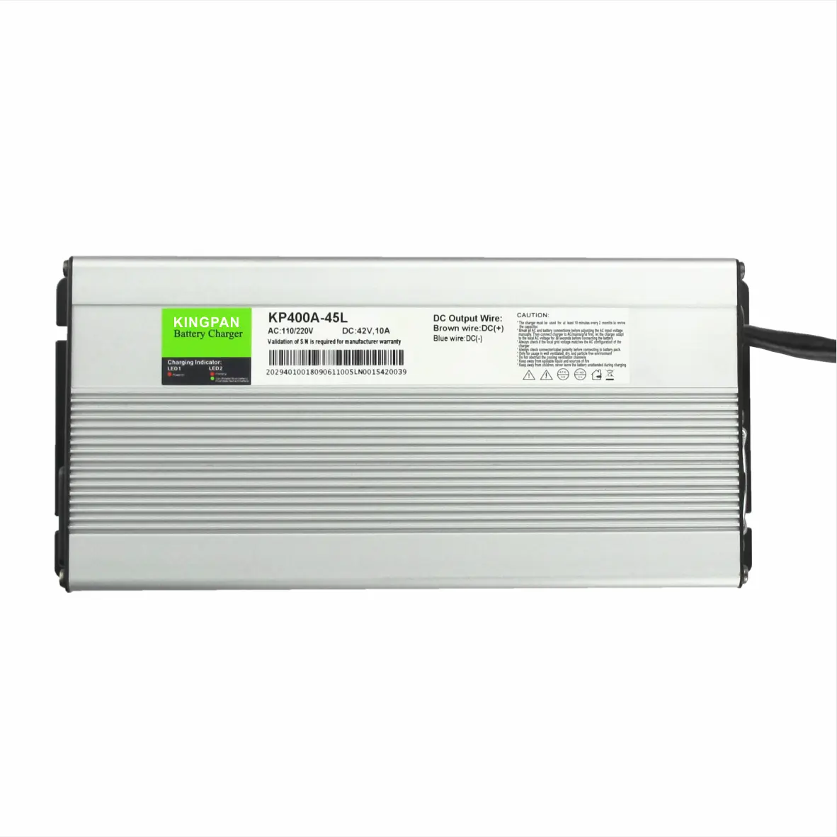 Chargeurs de batterie au lithium/plomb-acide 36V10A / 24V15A / 48v7A / 60V6A avec charge automatique et interrupteur réglable power sports