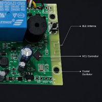 Módulo de Relé BLE 5.4 10A, Controlador de Interruptor Inteligente Inalámbrico de CC 8~100V para Arduino ESP32 y Automatización del Hogar