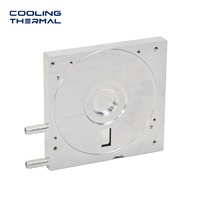 Placa Fría de Aluminio Soldada por Fricción Personalizada con Microcanal Interno para Módulo de Refrigeración de CPU, GPU y Servidor
