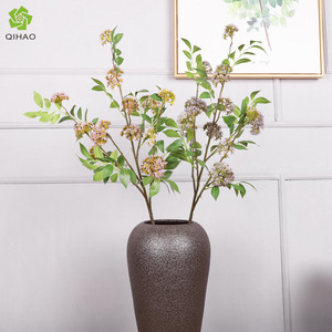 Grande branche de fruit des huit trésors, plante artificielle 92 cm en plastique souple, décoration intérieure - Product Image 5