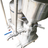 Machine de traitement de sauce poivrée à pâte de viande sanitaire rectifieuse alimentaire personnalisée au beurre d'arachide avec chariot à roues