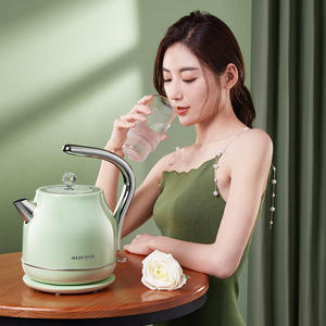 กาต้มน้ำไฟฟ้า AUX Retro ขนาด 1.5 ลิตร สแตนเลสสตีล ปิดอัตโนมัติ พร้อมฟังก์ชั่นอุ่นร้อน สำหรับใช้ในบ้านและหอพัก - Product Image 4