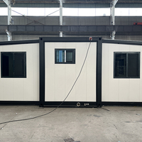 Venta caliente desmontable extensible engrosada duradera de alto estándar de oficina adecuada casa prefabricada contenedor