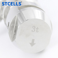 Goupille de charge de capteur de goupille d'essieu précise et fiable pour poulies Prise d'accessoire en option Anti-Fatigue Cellule de charge de tension de goupille longue durée