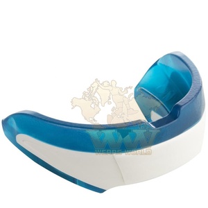 Protège-dents de boxe EVA et gomme en caoutchouc/Protège-dents double avec logo personnalisé unisexe pour le sport - Product Image 3