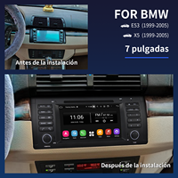 KLYDE Autoradio pour BMW E39/E53/X5 7 "/9" IPS Android Head Unit GPS Navigation Carplay DSP Android-Auto DAB +