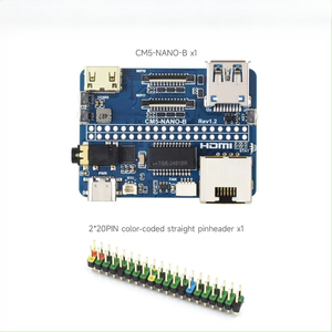 CM5-NANO-B มินิบอร์ดขยายสำหรับราสเบอร์รี่ปี่คอมพิวท์โมดูล 5 ขนาดเดียวกับ CM5 รองรับ 4K USB 3.2 K494 - Product Image 5