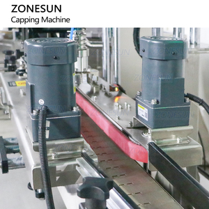 ZONESUN Automatic Pepper Chilli Sauce Curry Paste Glass <b>Jam</b> <b>Jar</b> Round PET Bottle Metal Twist Off Lid Caps Screw Capping Machine - Product Image 6