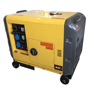 High Quality 7KW 8KW Diesel Silent Generator Portable CE OEM for Home Farm and Engineering Use 3200RPM