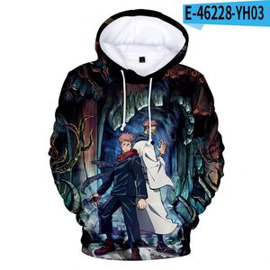Sudadera con Capucha Personalizada Estilo 91, Jujutsu Kaisen, Himouto Umaru-chan, Inuyasha, JoJo's Bizarre Adventure, Anime, Sudadera con Capucha para Hombre - Product Image 6