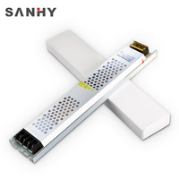 12V 24V fuente de alimentación AC DC Smps voltaje constante 100W 200W 300W 400W tira de luz LED fuente de alimentación conmutada controlador Led