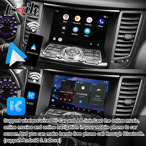 Kits de mise à niveau Lsailt OEM Integration Wireless CarPlay/Android inclus Interface vidéo <span class=keywords><strong>Google</strong></span> <span class=keywords><strong>Map</strong></span> pour Infiniti QX70 FX35 - Product Image 3
