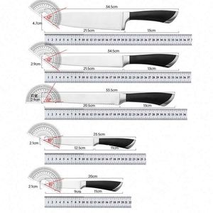 Double-Headed Stainless Steel Chef <b>Knife</b> Set Universal Meat & <b>Bread</b> Chopping Tool Factory Direct Multi Scenario Use - Product Image 2