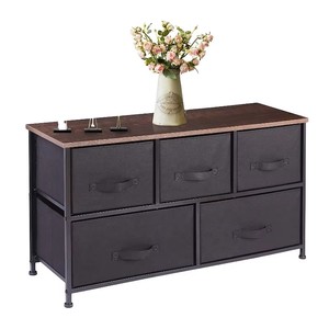 Armoire à jouets en fer à cinq tiroirs pour un <span class=keywords><strong>rangement</strong></span> simple en tissu, idéale pour la maison, le bureau, la salle de sport, l'école ou l'atelier - Product Image 1